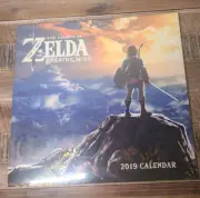 Sealed (New) 2019 The Legend of Zelda Breath of the Wild Calendar