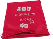 Mahjong Storage Bag Mahjong Organizers Mahjong Organizing Bag Mahjong Small Bag Drawstring Mahjong Holders Drawstring Mahjong Bags Large Drawstring Bags Mahjong Cloth Rosy Canvas