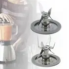 Blender Blade with Rubber Gasket Stainless Steel Accessories Cross Blade