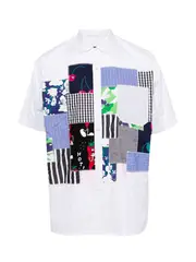 [Junya Watanabe] Cotton Broad Multi Fabrics Shirt