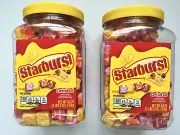 2 Packs Starburst Original Fruity Chewy Candy Bulk Jar 54 oz Each, Total 108 oz