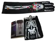 Set of Black DOD 15" Gloves and Long Stockings Halloween Costume Acessories