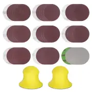 3" Hand Sanding Blocks with Sandpapers 80-3000 Grit