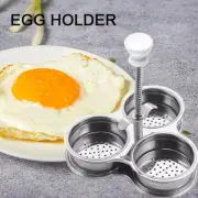 Egg Poacher Pan Stainless Steel-Poached Egg Cooker Perfect Maker Spring G3U8