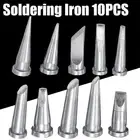High Quality Soldering with 10Pc For Weller WSD81 WD1000 WSP80 WP80 LT Tips Set