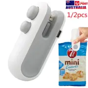 Mini Bag Sealer, 2 in 1 Chip Bag Sealer with Cutter Handheld Bag Sealer Heat