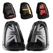 For 2007-2013 BMW Mini Cooper R55 R56 R57 LED Tail Lights Rear Brake Lamps Smoke