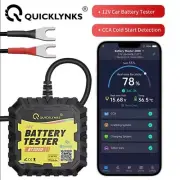 12V Bluetooth Battery Monitor Tester Alarm Car Motorcycle For IOS & Android Tool