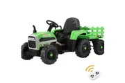 Mazam Kids Ride On Car Tractor 12V Electric Battery Toy Green