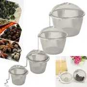 Stainless Steel Tea Bag Squeezer Infuser Strainer Filter Steep Herbal SpiceL===