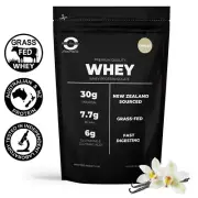 9KG WHEY PROTEIN ISOLATE 100% AU WPI GRASS-FED VANILLA