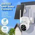 4MP Solar Power Security Camera CCTV Wireless Home PTZ Outdoor Surveillance Cam