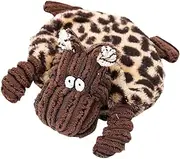 Educational Dog Toy Sound-Making Molar Chewing Toy for Pet Dogs Plush Monkey Design for Home Office Shop