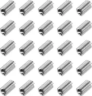 uxcell 50pcs Wire Thread Inserts 6-32 UNC 3D(13/32") 304 Stainless Steel Helical Type Coiled Thread Repair Kit Wire Screw Threaded Sleeve Sheath for Mechanical Equipment