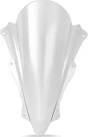 Motorcycle Windshield Windscreen ZX4R ZX4RR ZX25R Compatible with Kawasaki Ninja ZX-4R ZX-4RR ZX 4R 4RR ZX-25R ZX 25R 2023-24 Wind Deflector(White)