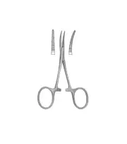 24 HALSTEAD Mosquito Hemostatic Forceps, 5", Straight Serrated Delicate Jaws