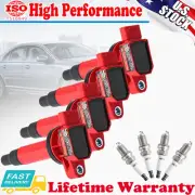 4Pcs Ignition Coils & Platinum Spark Plug For Toyota Echo Prius Yaris C 1.5L L4 (for: Toyota)