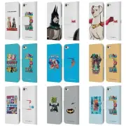 DC LEAGUE OF SUPER PETS GRAPHICS LEATHER BOOK CASE FOR APPLE iPOD TOUCH MP3