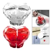 Heart Shaped Toilet Press Button Toilet Tank Button for Hotel Restroom Decor