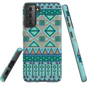 For Samsung Galaxy S22 Case, Armour Cover, Bohemian Pattern
