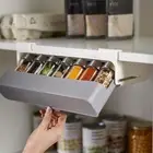 Frafuo Spice Rack Organizer for Cabinet-Pull Out Spice Rack for Cupboard-Spic...