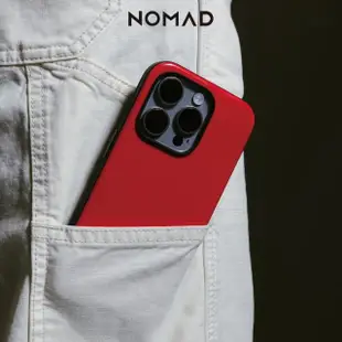 【NOMAD】iPhone 15 Pro 6.1-運動彩酷保護殼-紅(支援MagSafe無線充電)