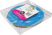 Rainbow Premium Glossy Circles 84 GSM Single Sided Kinder 100 Paper Sheets, Assorted, 180 mm