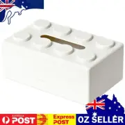 Paper Towel Holder Creative Building Block Tissue Storage Box for Home Decor