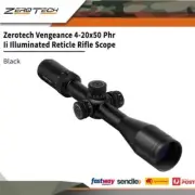 Zerotech Vengeance 4-20x50 Phr Ii Reticle Rifle Scope Black #vg4205p-ir