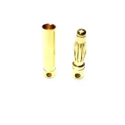 RCP Connectors (6) PAIR 4mm BULLET CONNECTORS