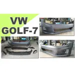 小亞車燈改裝＊全新高品質 VW 福斯GOLF 7 GOLF 7代 GTI 前保桿含配件 PP塑膠 素材