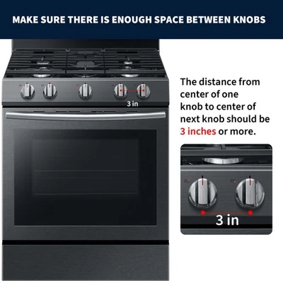 6 Pcs Gas Knob Protector Childproof Cover Stove Protective Baby Covers Kid New `