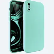 MCC iPhone Xs Max Soft Liquid Silicone Shockproof Case Cover Apple XsMax [Mint]