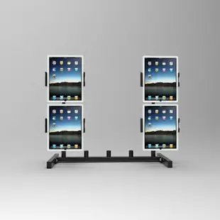 DVHZ 多平板手機兩用桌面群控直播支架iPad 4屏幕6屏幕網游展示架