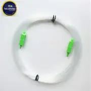 FULLY TRANSPARENT NBN FIBRE OPTIC CABLE PATCH CORD(30M) FOR NTD MODEM to PCD