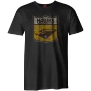 AFL Heritage Retro Tee Shirt - Hawthorn Hawks - Generous Sizes -