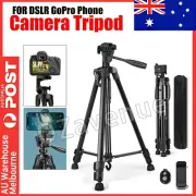 Camera Tripod Stand with Remote and Phone Holder for iPhone Samsung