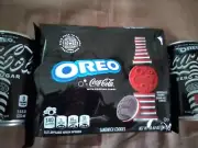 Coca-Cola Zero Coke OREOS Limited Edition 2 Mini-Cans Cookies New UNOPENED