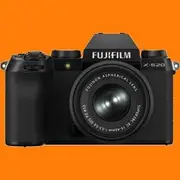 FUJIFILM X-S20 Mirrorless Camera with 15-45mm Lens Black - Brand New