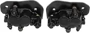 2PCS Front Brake Calipers with Brake Pads, 703500968 Left Right Brake Caliper Mounting Replacement for Outlander 450 500 570 650 800 850 1000