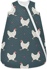 vvfelixl Red Birds Baby Sleeping Bag Toddler Sleep Sack Baby Wearable Blanket Sleep Suit for Infant Newborn Baby 0-6 Months
