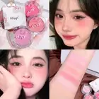 Powder Blusher Monochrome Powder Blusher Eye-shadow Highlight Long Lasting ↑