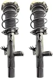 QYCLY 37116874518, 37106850251 1Pair Front Shock Absorbers with EDC Compatible for BMW 3 Series 4 Series F30 F31 F36 340i 428i 435i 2013-2019, Front Struts