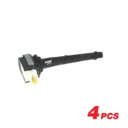 4 x NGK Ignition Coils for Renault Fluence X38 2.0L 4Cyl DOHC MPFI 16V M4RJ
