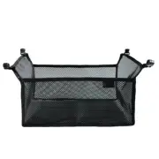 Outdoor Folding Net Bag Picnic Storage Bag Tripod Mesh Basket Organizer Camping