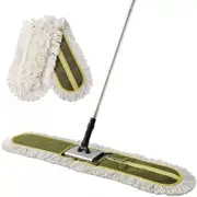 Microfiber Flat Mop Commercial Dust Mop Telescopic Handle Floor Yocada Clean