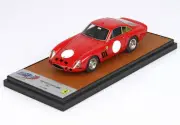 BBR 1 43 Ferrari 330 LMB Pre Le Mans Rosso corsa BBR77E