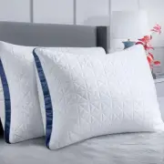 Pillows Standard Size Set of 2 Cooling Hotel Luxury Bed Pillows for Sleeping ...