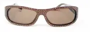 Danish Sunglasses with Swarovski Crystals, Studded rectangular sunglasses