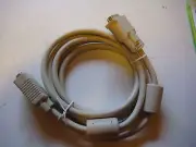 6' SVGA DB15HD Male to DVI-A Male Cable With Ferrite 17668-*7